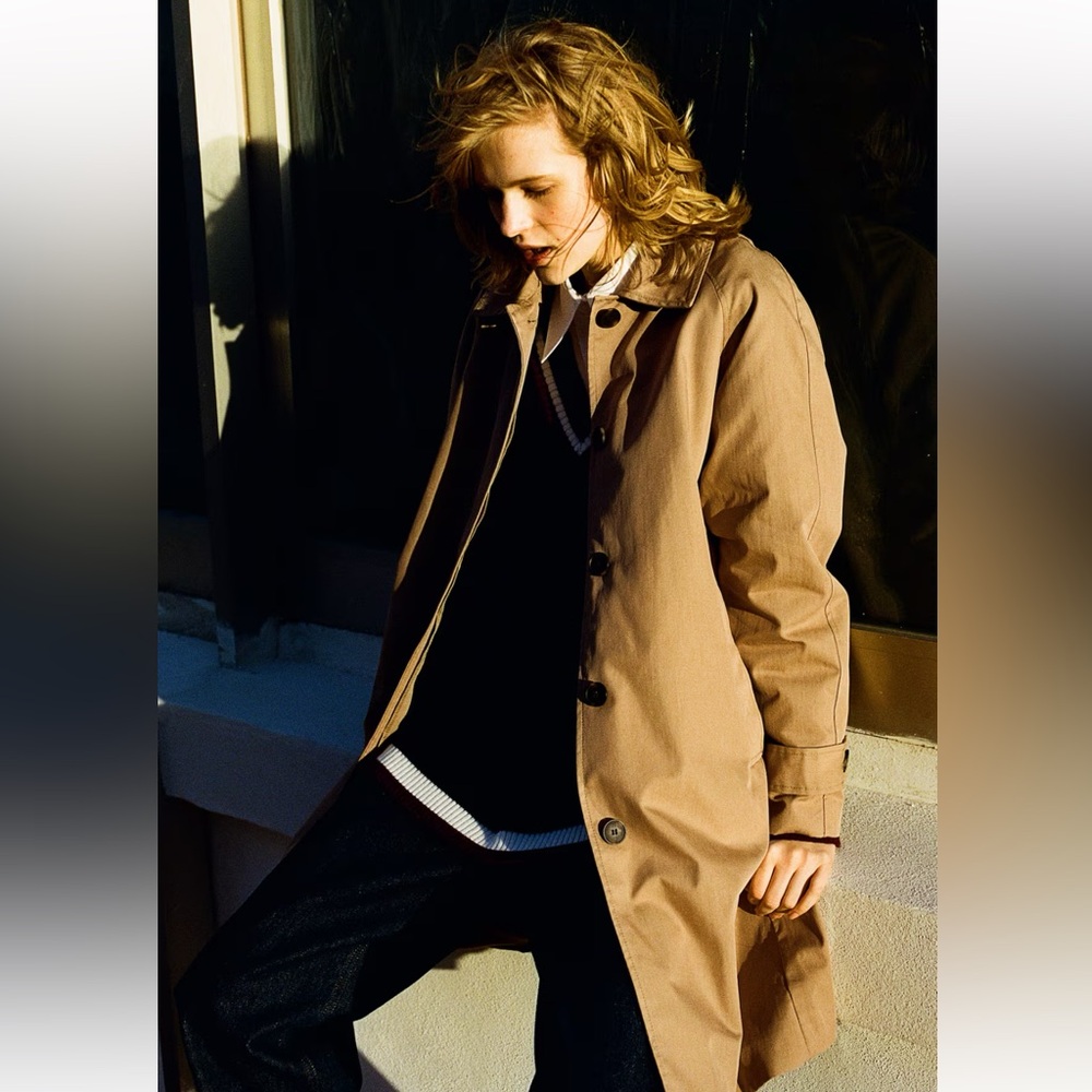 H&M Twill Car Coat